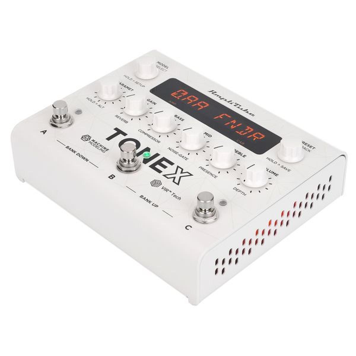 IK Multimedia TONEX Pedal Anniversary 白 Ik Multimedia Tonex Pedal - Edição De Aniversário Branco